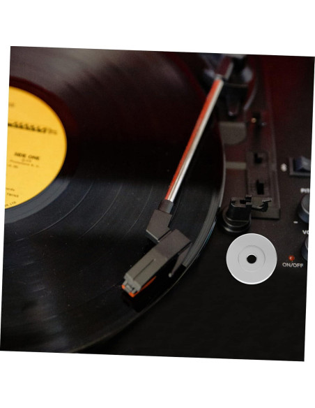 Adaptador de Vinilo NUOBESTY 7 Pulgadas Aluminio Precisión