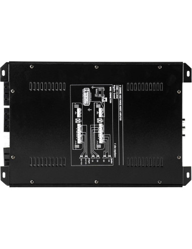 Amplificador de 4 Canales YaeCCC 2000W para Coche K-1500.4