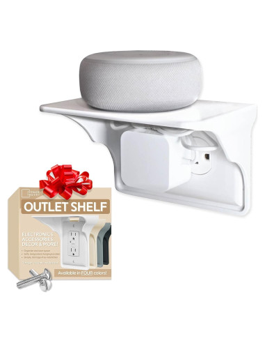 Estante de Pared Power Perch Storage Theory - Blanco, 4.54 kg