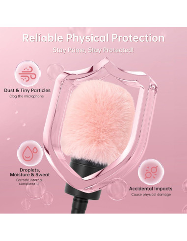 Combo Filtro Pop y Pantalla Audio-Technica AT2020 AT2035