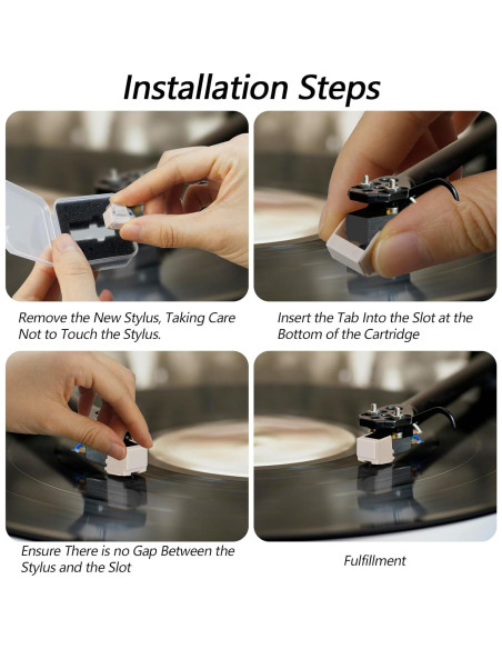 Aguja de Reemplazo para Tocadiscos Audio-Technica ATN3600L