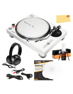 Tornamesa Pioneer PLX-500-W Blanca con Accesorios