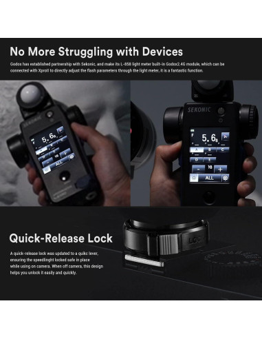 Disparador Inalámbrico Godox XProII-O TTL HSS 1/8000s Bluetooth