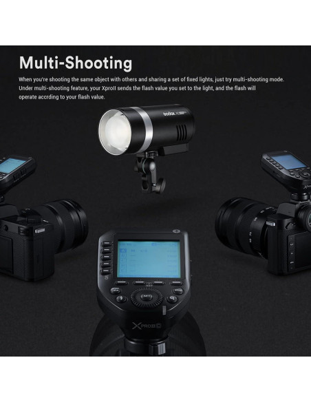 Disparador Inalámbrico Godox XProII-O TTL HSS 1/8000s Bluetooth