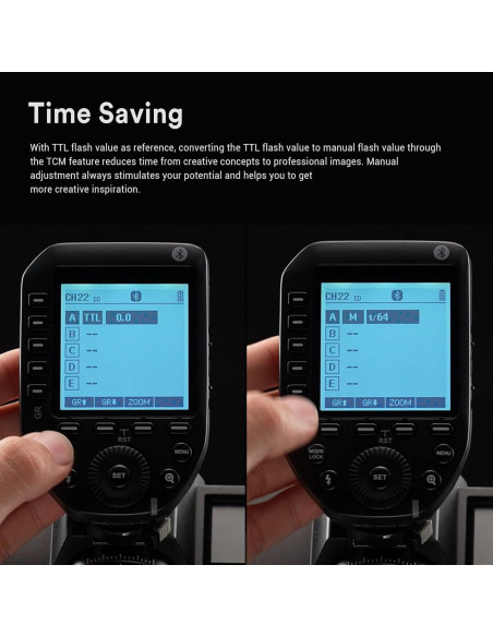 Disparador Inalámbrico Godox XProII-O TTL HSS 1/8000s Bluetooth