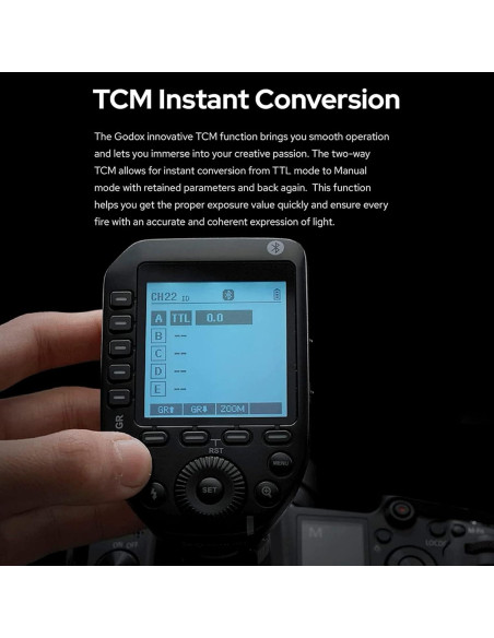 Disparador Inalámbrico Godox XProII-O TTL HSS 1/8000s Bluetooth