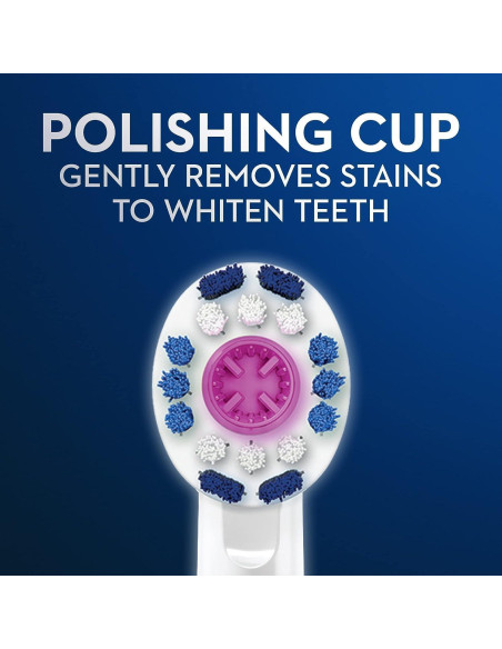 Cabezas de cepillo Oral-B 3D White - Paquete de 6 unidades