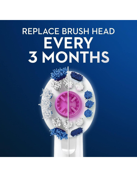 Cabezas de cepillo Oral-B 3D White - Paquete de 6 unidades