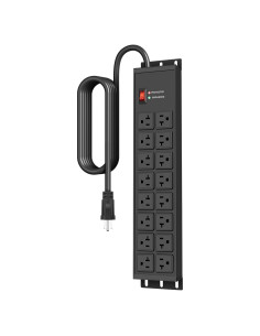 Regleta de 20A JUNNUJ con 16 Salidas y Protección 4800J