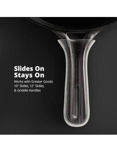 Cubierta de Mango de Silicona Greater Goods para Sartén Hierro Fundido