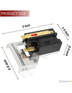 Sensor de Llama Secadora Gas Seentech 338906 Compatible Whirlpool 2