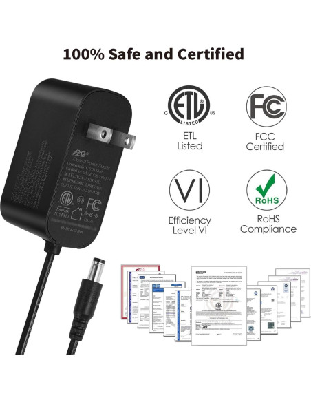 Adaptador de Alimentación Tonton 12V 2A 24W con 8 Puntas