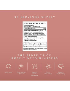 Gotas Herbales Gafas Tinte Rosado Apothékary 30 ml Sin Alcohol 2