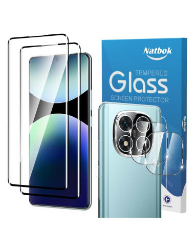 Protector de Pantalla 3D Natbok para Redmi Note 14 Pro+ 5G