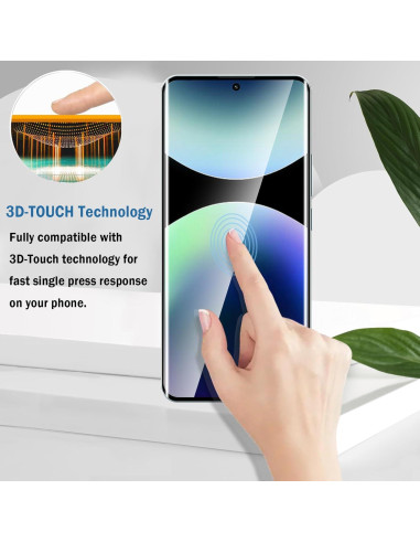 Protector de Pantalla 3D Natbok para Redmi Note 14 Pro+ 5G