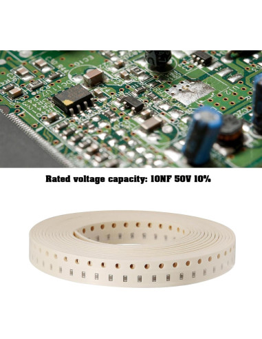 500 Fusibles de Capacitor Cerámico SMD 10NF 50V 10% OTOTEC
