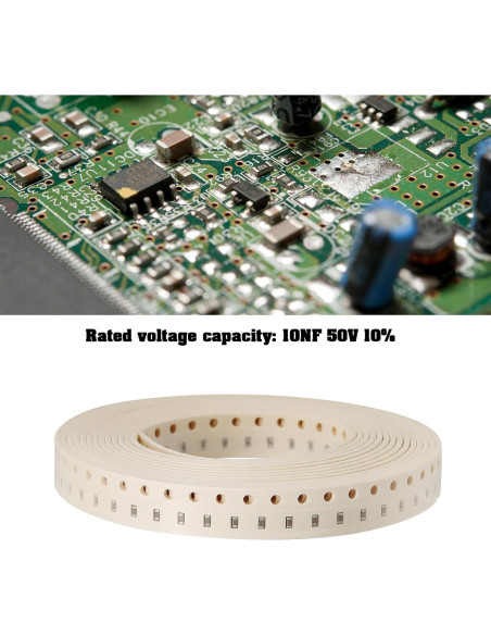 500 Fusibles de Capacitor Cerámico SMD 10NF 50V 10% OTOTEC