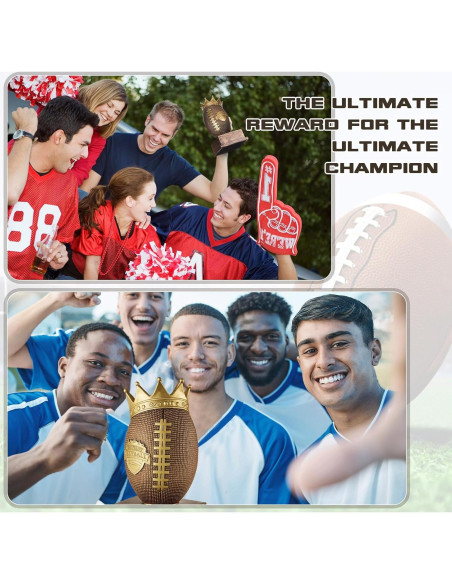 Trofeo de Fútbol Quelay TAN2117 15.24 cm Oro Bronce