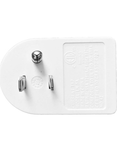 Adaptador de Pared Oviitech 3 Pack con Interruptor Blanco