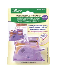 Enhebrador de Agujas de Escritorio Clover 4073 Rosa 2
