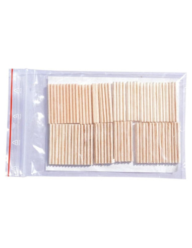 Filtros de balsa 6mm Gasparini 120 piezas (3 paquetes)