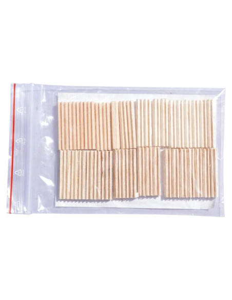 Filtros de balsa 6mm Gasparini 120 piezas (3 paquetes)