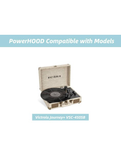 Adaptador 5V AC/DC PowerHOOD para Victrola Journey+ VSC-450SB 2