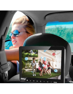 Monitor de Reposacabezas Pyle 9.4" DVD HDMI Negro 2