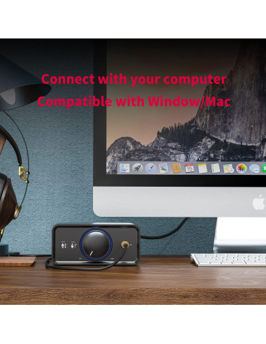 Amplificador FiiO K5Pro ESS DAC Portátil 768KHz 32Bit Negro