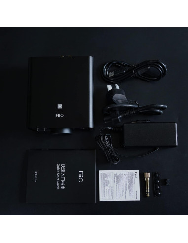 Amplificador FiiO K5Pro ESS DAC Portátil 768KHz 32Bit Negro