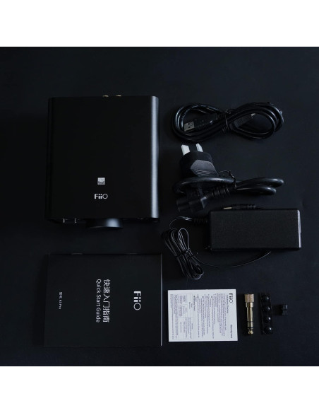 Amplificador FiiO K5Pro ESS DAC Portátil 768KHz 32Bit Negro