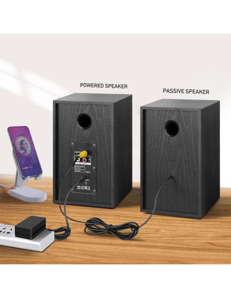 Altavoces de Estantería Elimavi BT-08 40W 2.0 Bluetooth 5.3