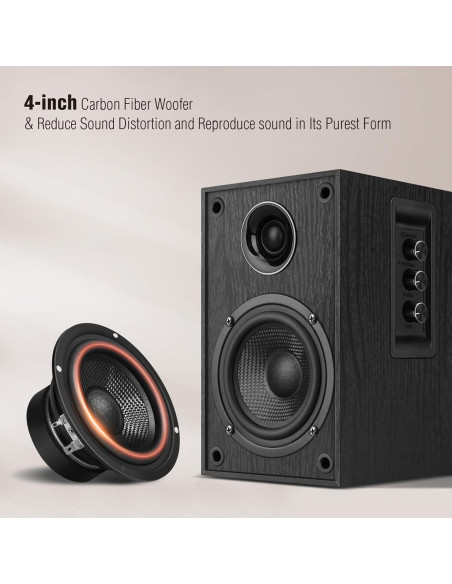 Altavoces de Estantería Elimavi BT-08 40W 2.0 Bluetooth 5.3