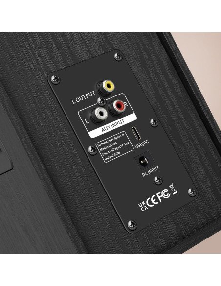 Altavoces de Estantería Elimavi BT-08 40W 2.0 Bluetooth 5.3