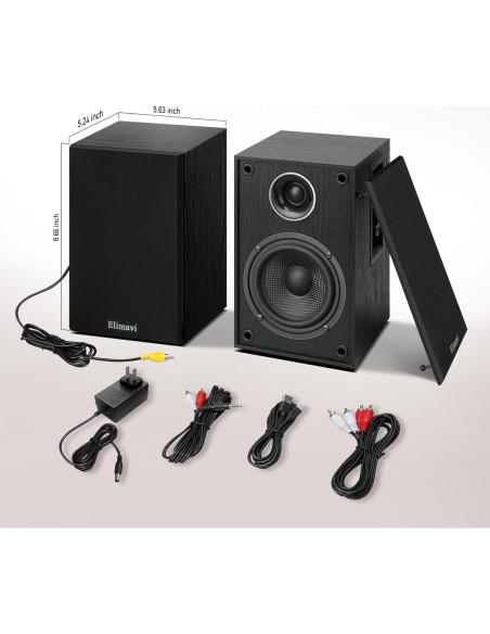 Altavoces de Estantería Elimavi BT-08 40W 2.0 Bluetooth 5.3
