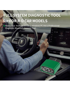 Escáner OBD2 Bluetooth vLinker FD BT3.0 para Android y Windows 2
