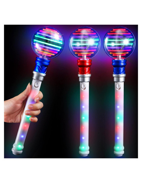 Varitas Mágicas Iluminadas LED Zhanmai 35.56 cm - 2 Pcs