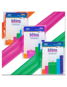 Conjunto de Bandas de Resistencia Norco Rainbow 3 Niveles