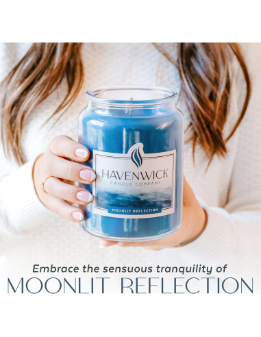 Vela Aromática Havenwick 22 oz Reflexión Lunar Soja
