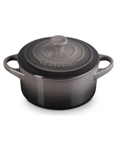 Mini Cocotte Redonda Le Creuset 24 oz Cerámica Ostra