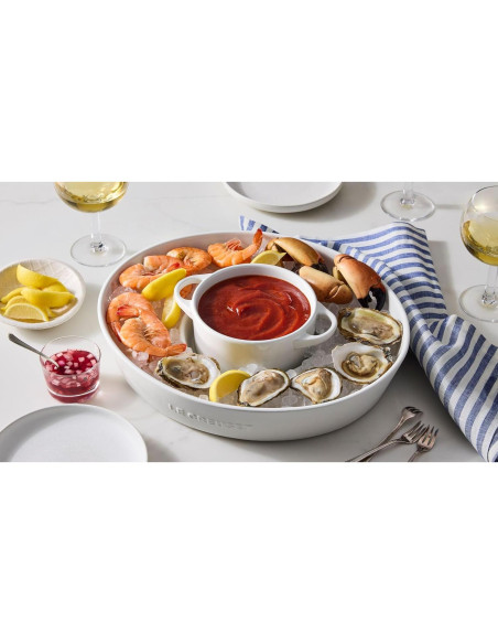 Mini Cocotte Redonda Le Creuset 24 oz Cerámica Ostra