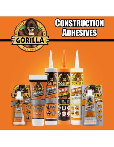 Adhesivo de Construcción Gorilla 7 Onzas - Resistente al Agua