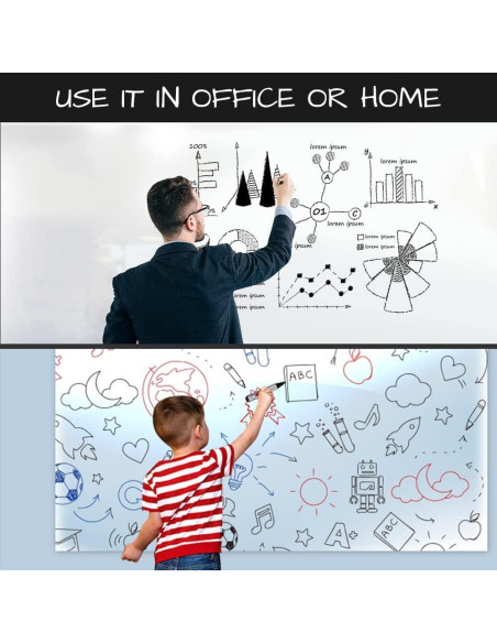 Rollos Adhesivos Transparentes para Pared 45.7x198.1cm HA SHI