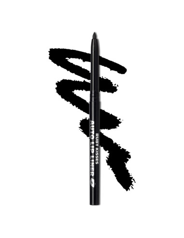Delineador de Labios Automático Ruby Kisses Negro 5.1g