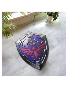 Alfombra de Área Rugendary Escudo Medieval 1.19x1.50 m Lavable