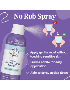 Spray para Erupciones de Pañal Doctor Butler 85g - Sin Contacto 2