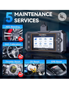 Escáner OBD2 FOXWELL NT614 Elite con 5 Funciones de Reinicio 2