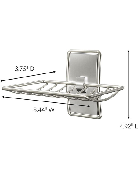 Barra de Toallas Command con Tiras Resistentes al Agua