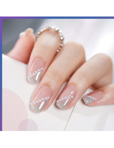 Conjunto de Esmalte de Uñas Gel Brillante GAOY 6 Colores 7.3ml 2