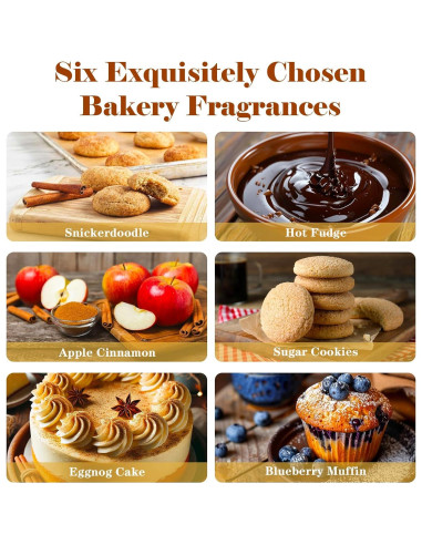Aceites Aromáticos AmaKane para Panadería - 6 Aromas 10ml